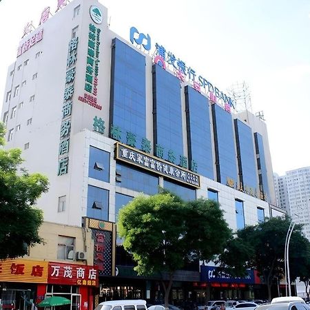 Greentree Inn Taiyuan Pingyang Road Business Hotel Exteriör bild