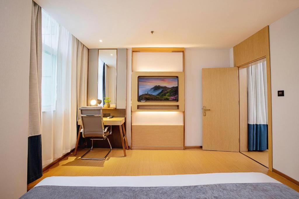 Greentree Inn Taiyuan Pingyang Road Business Hotel Exteriör bild