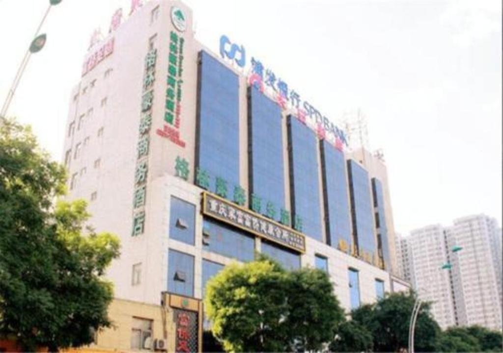 Greentree Inn Taiyuan Pingyang Road Business Hotel Exteriör bild