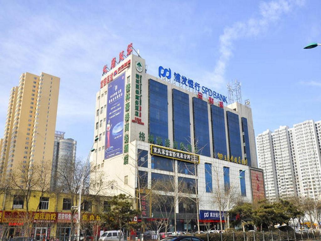 Greentree Inn Taiyuan Pingyang Road Business Hotel Exteriör bild